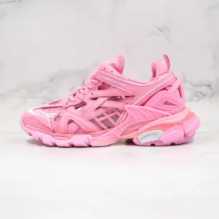 Balenciaga Track Trainer Zapatillas Chunky Rosa