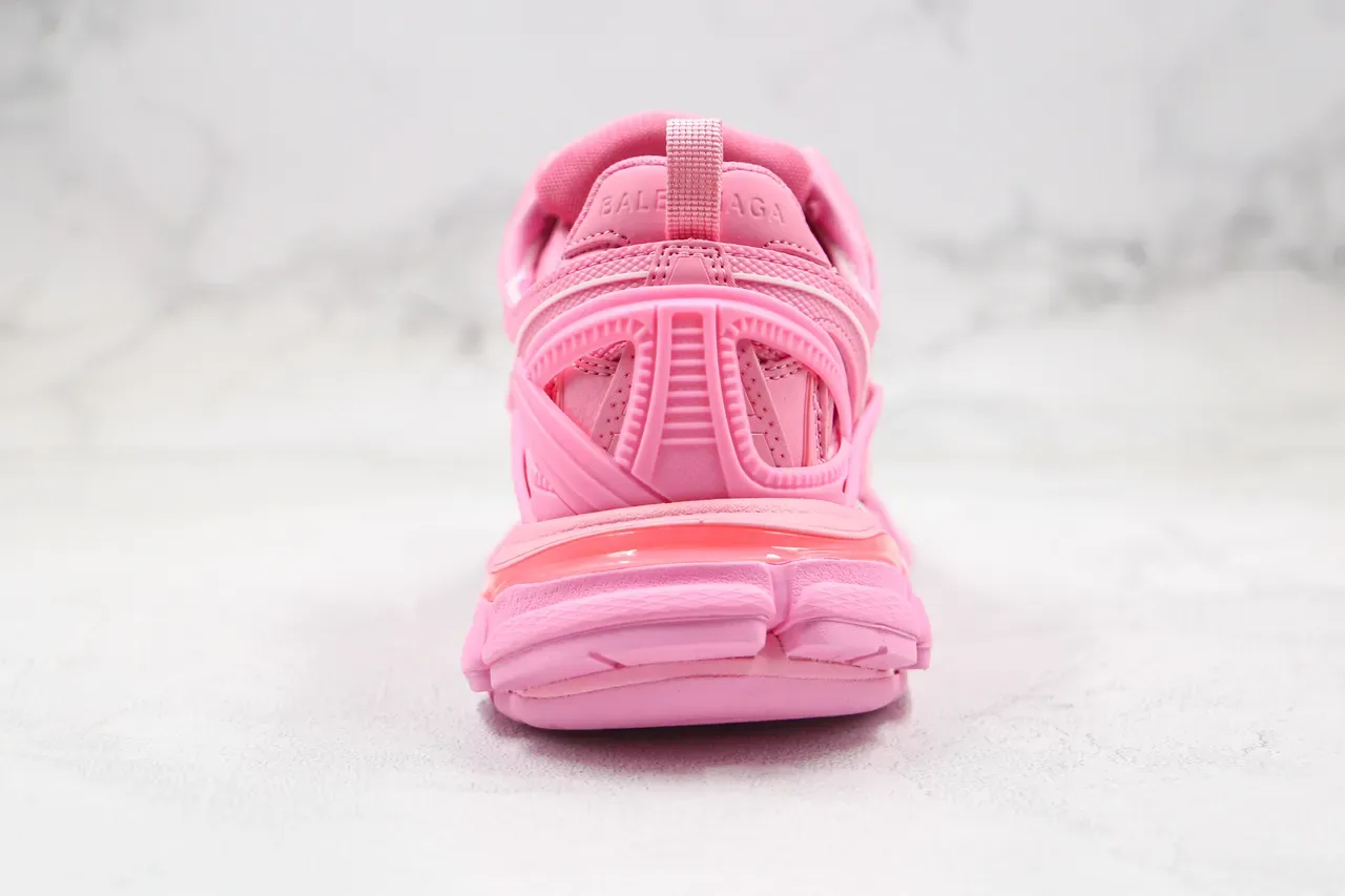 Balenciaga Track Trainer Tênis Chunky Rosa 2
