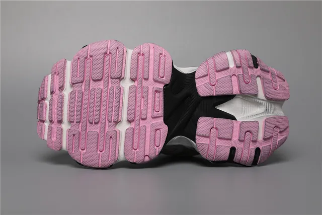 Balenciaga Track Trainer tênis chunky rosa e branco 6