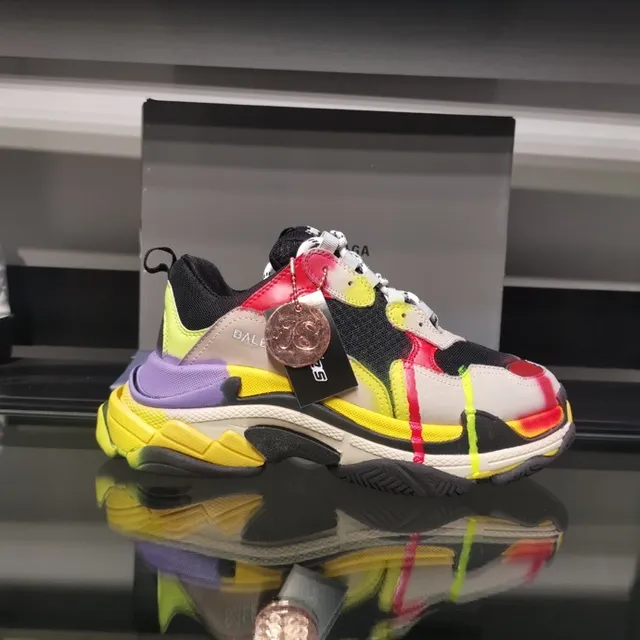 Balenciaga Triple S Multicolor Chunky Sneakers 1