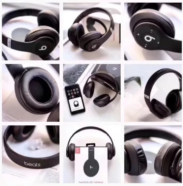 Beats beatsstudio³ wireless Black Gold Circumaural Matte Finish Over-ear Headphones 8