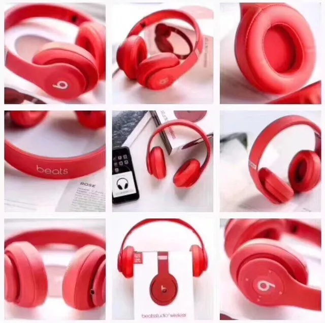 Beats beatsstudio³ wireless Black Gold Circumaural Matte Finish Over-ear Headphones 11