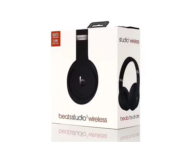 Beats beatsstudio³ wireless Black Gold Circumaural Matte Finish Over-ear Headphones 18