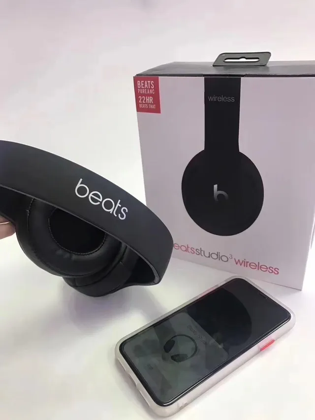 Beats beatsstudio³ wireless Black Gold Circumaural Matte Finish Over-ear Headphones 20
