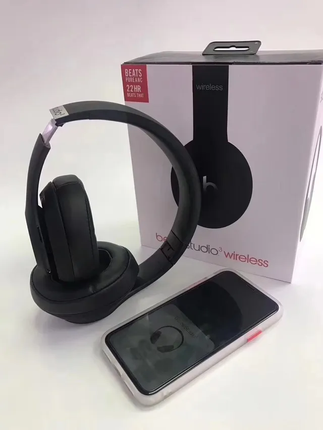 Beats beatsstudio³ wireless Black Gold Circumaural Matte Finish Over-ear Headphones 21