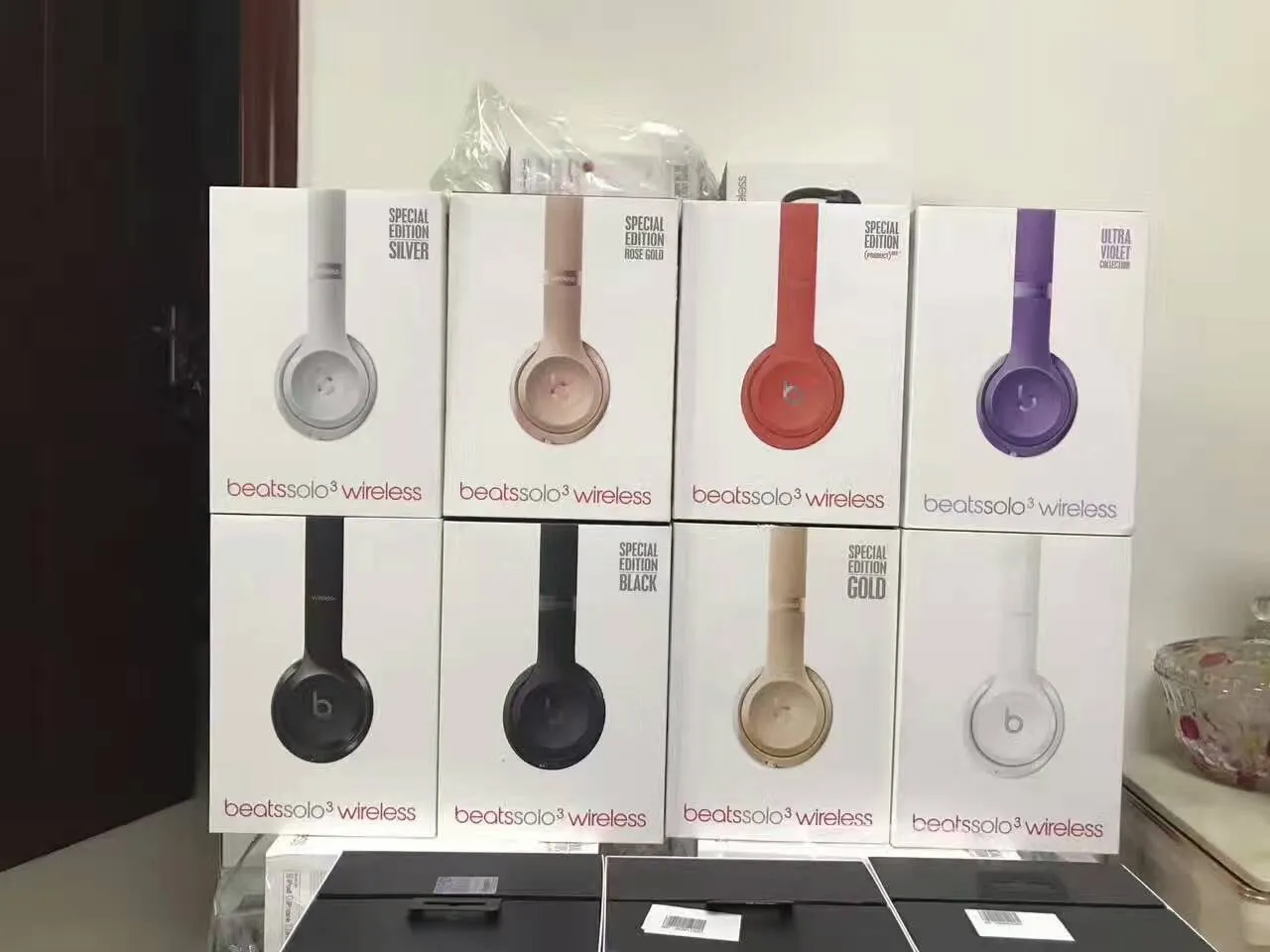 Beats Solo³ sem fio Preto vibrante fones de ouvido over-ear 2