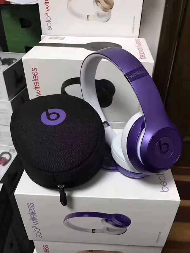 Beats Solo³ sem fio Preto vibrante fones de ouvido over-ear 3