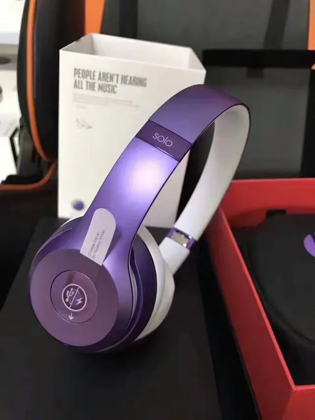 Beats Solo³ sem fio Preto vibrante fones de ouvido over-ear 4