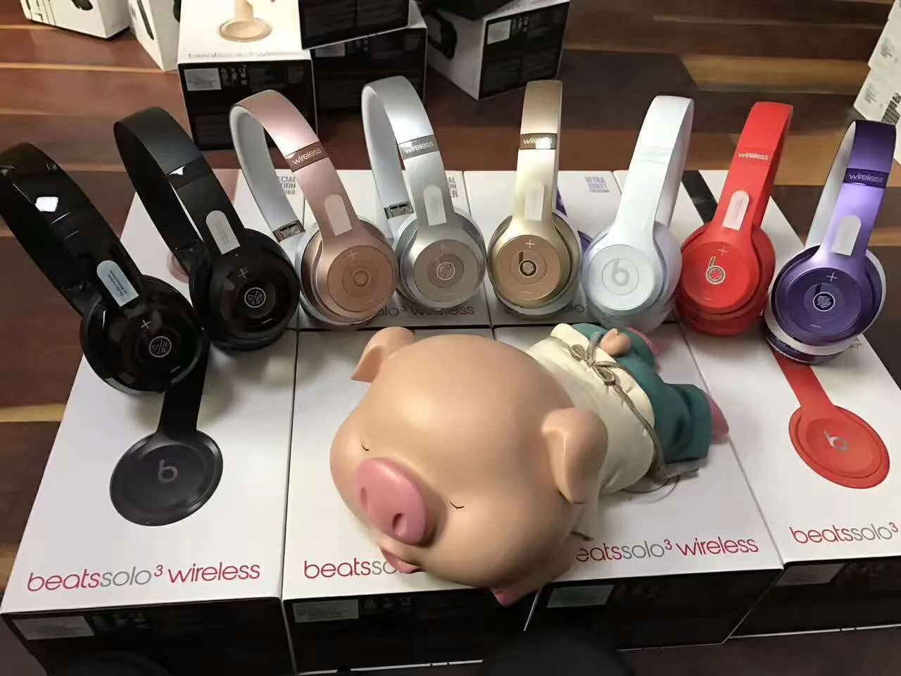 Beats Solo³ sem fio Preto vibrante fones de ouvido over-ear 7