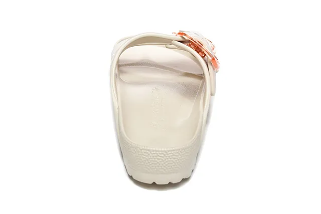 Birkenstock Arizona Beige Doré Sandale à double sangle slide avec semelle contournée sandales casual 4