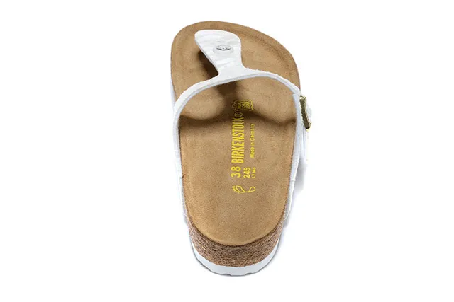 Birkenstock Arizona Sandália Casual Branca Iridescente Holográfica 5
