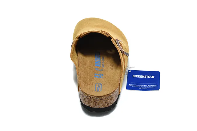 Birkenstock Arizona Mustard Sabot en daim 3