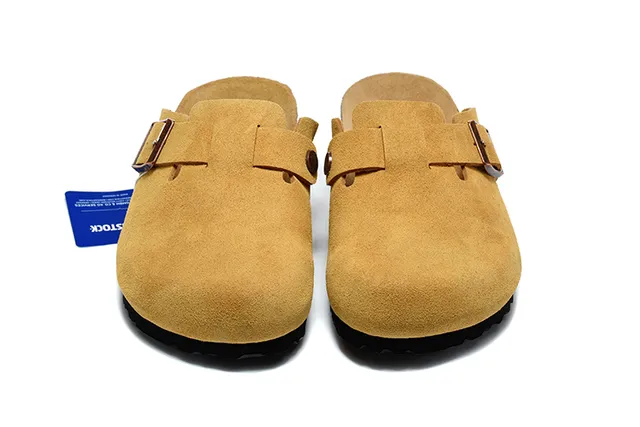 Birkenstock Arizona Mustard Sabot en daim 4