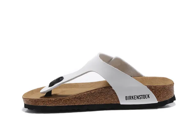 Birkenstock Arizona Sandales casuales blanches 4