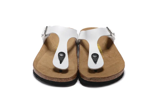 Birkenstock Arizona Sandales casuales blanches 5