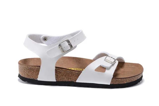 Birkenstock Arizona White sandales casuales 2