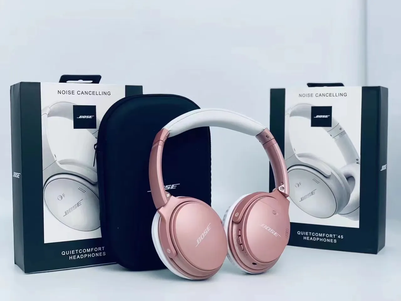 Bose QuietComfort 45 White Over-Ear Headphones 2