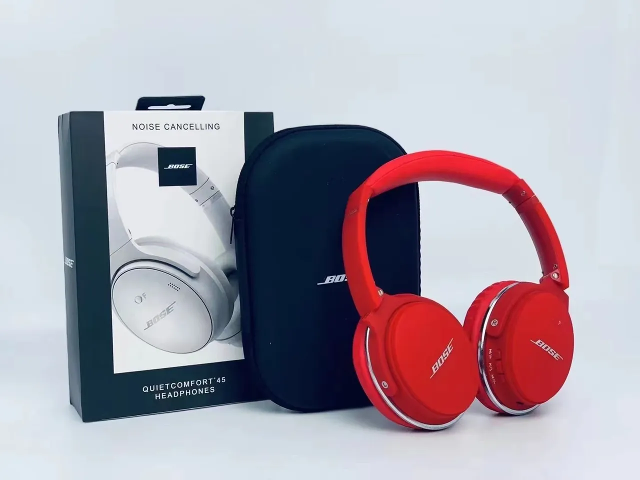 Bose QuietComfort 45 White Over-Ear Headphones 7