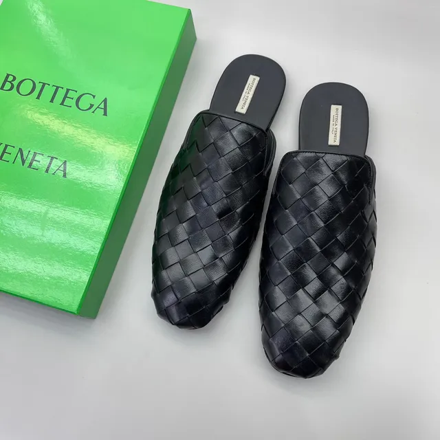 Bottega Veneta Andiamo Noir Intrecciato Cuir tressé Mocassins 2