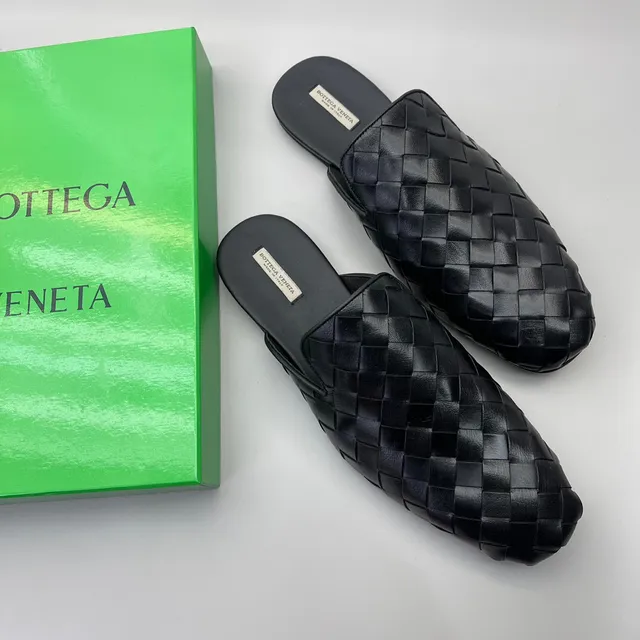 Bottega Veneta Andiamo Noir Intrecciato Cuir tressé Mocassins 3