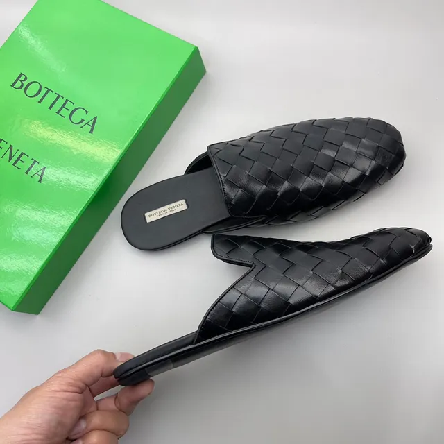 Bottega Veneta Andiamo Noir Intrecciato Cuir tressé Mocassins 5