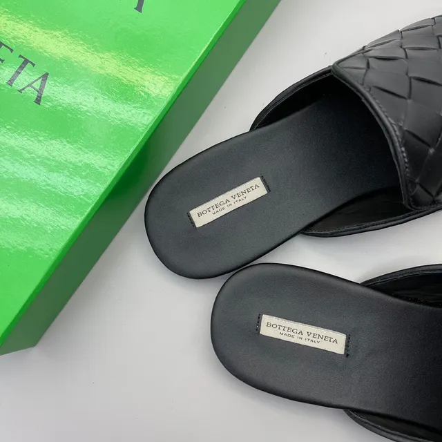 Bottega Veneta Andiamo Noir Intrecciato Cuir tressé Mocassins 6