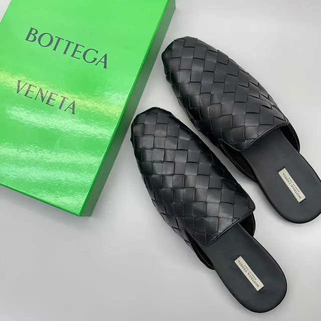 Bottega Veneta Andiamo Noir Intrecciato Cuir tressé Mocassins 7