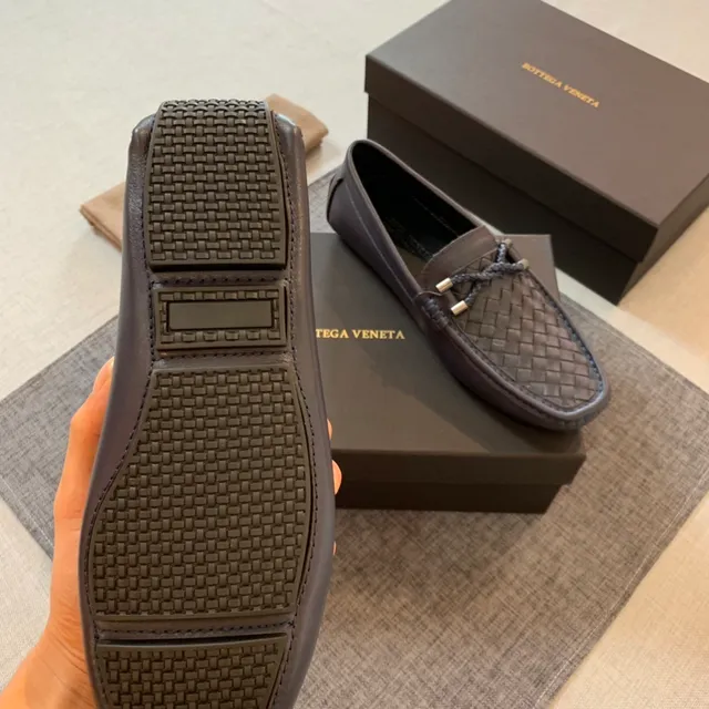 Bottega Veneta Andiamo Intrecciato Cuir tressé Mocassins 4