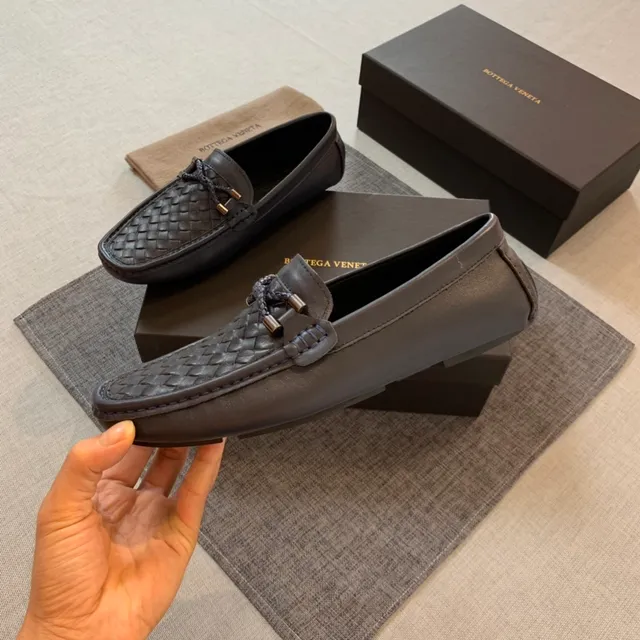 Bottega Veneta Andiamo Intrecciato Cuir tressé Mocassins 5