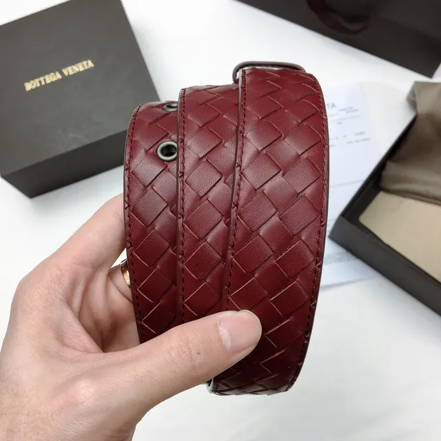 Bottega Veneta Intrecciato Ceinture en cuir tissé 2