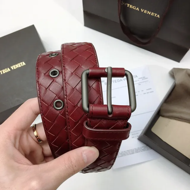 Bottega Veneta Intrecciato Ceinture en cuir tissé 3