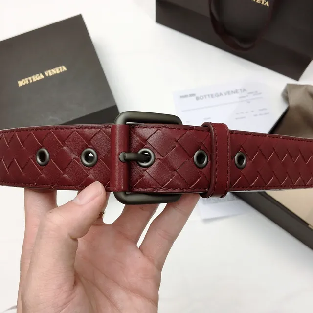 Bottega Veneta Intrecciato Ceinture en cuir tissé 4