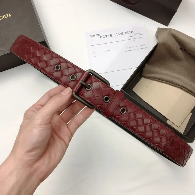 Bottega Veneta Intrecciato Ceinture en cuir tissé 5