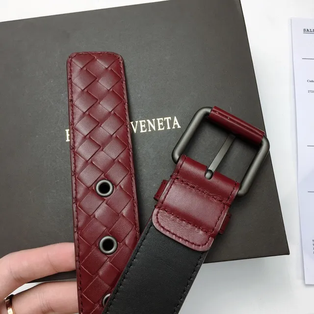 Bottega Veneta Intrecciato Ceinture en cuir tissé 7