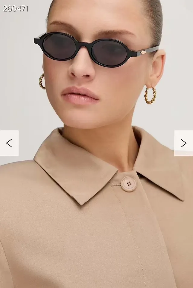 Bottega Veneta Panthos Solid Black Sunglasses 2