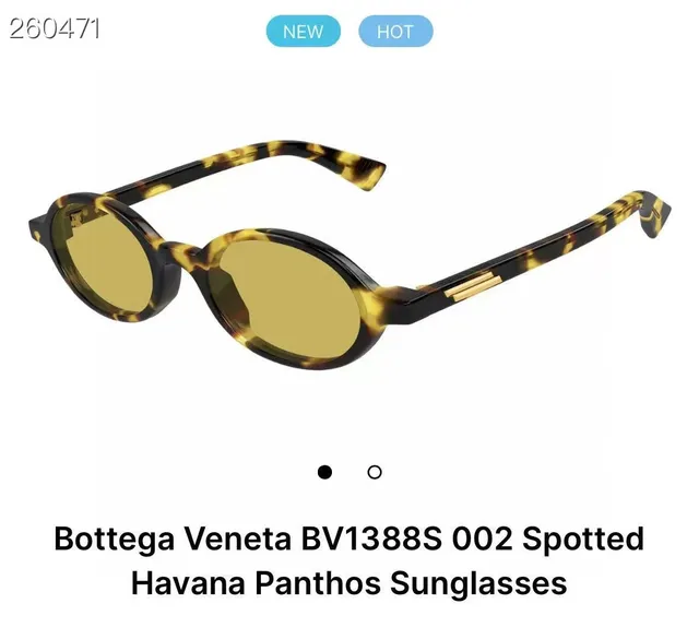 Bottega Veneta Panthos Solid Black Sunglasses 9