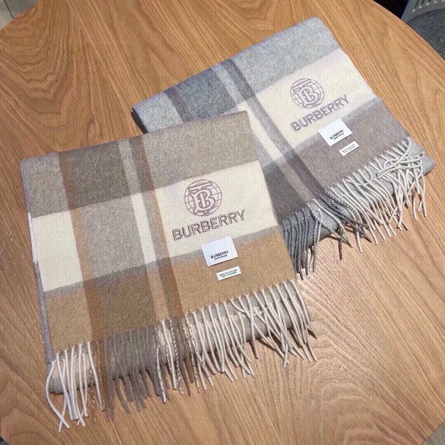 Burberry Classic Check Cashmere Scarf 3