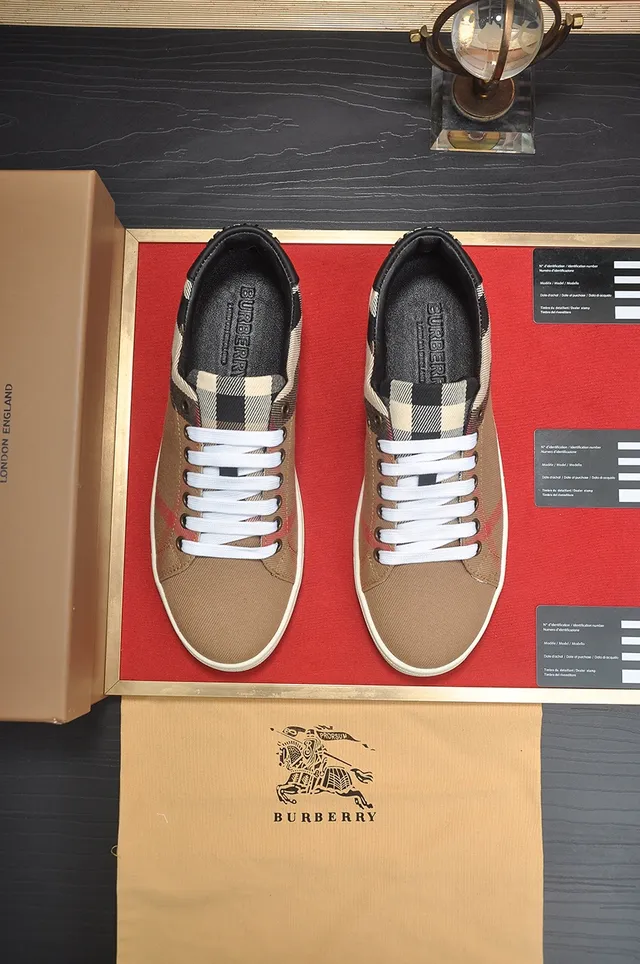 Burberry Knight Beige Check Canvas Lifestyle Baskets 5