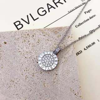 Bvlgari B.zero1 Circular Pavé Diamond Necklace