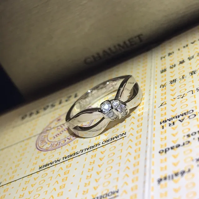 Bvlgari B.zero1 Silver Gold Interwoven Band Diamond-Set Center Ring 4