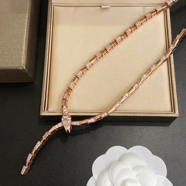 Bvlgari Serpenti Pavé Diamond Snakehead Necklace 5