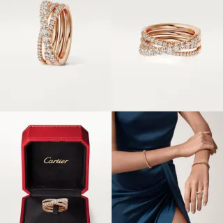 Cartier Juste un Clou Multi-Band Pavé Diamond Ring