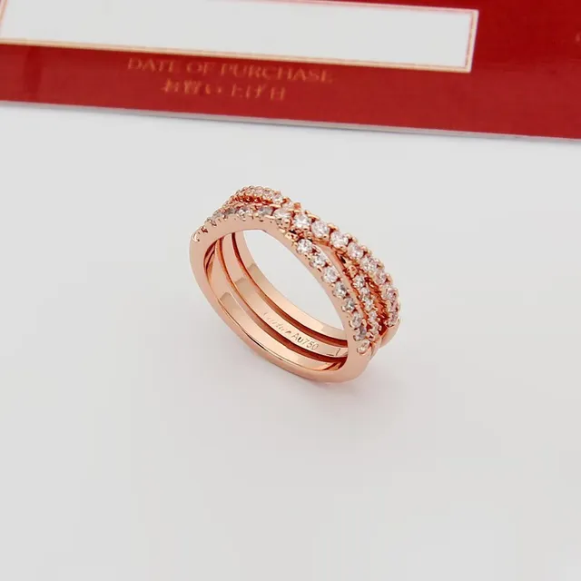 Bague Cartier Juste un Clou Multi-Band Pavé diamant 4