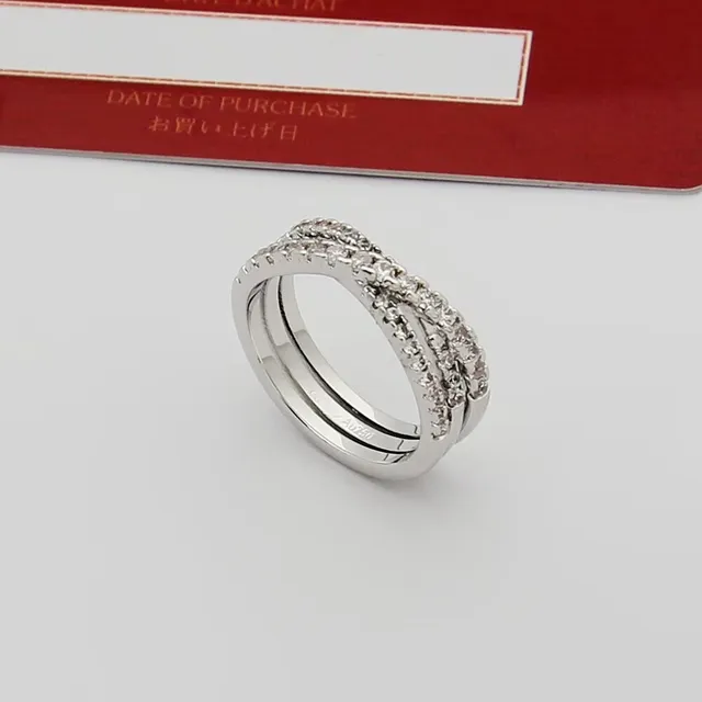 Bague Cartier Juste un Clou Multi-Band Pavé diamant 5