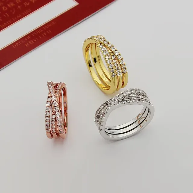 Bague Cartier Juste un Clou Multi-Band Pavé diamant 6