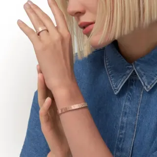 Cartier Juste un Clou Rose Gold Screw-Motif Bracelet