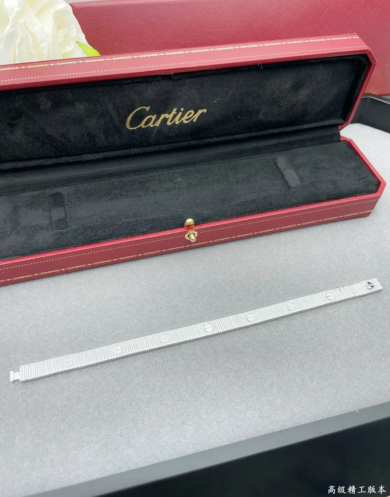 Cartier Juste un Clou Ouro Rosa Motivo Parafuso Bracelete 3