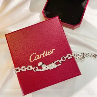 Cartier Panthère Diamond and Onyx Panther Bracelet