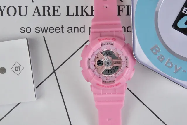 Casio Baby-G Montre sport rose analogique-digital 4