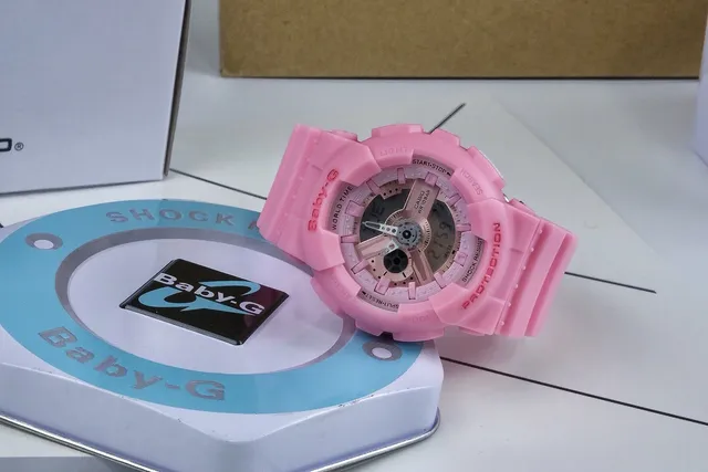 Casio Baby-G Montre sport rose analogique-digital 6